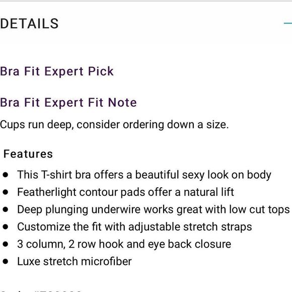 🆕 NATORI Feathers contour underwire bra in antique pearl pink (light mau… - Picture 5 of 10